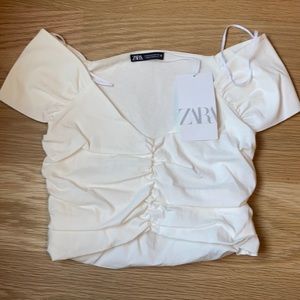 Zara Ruched Front Top